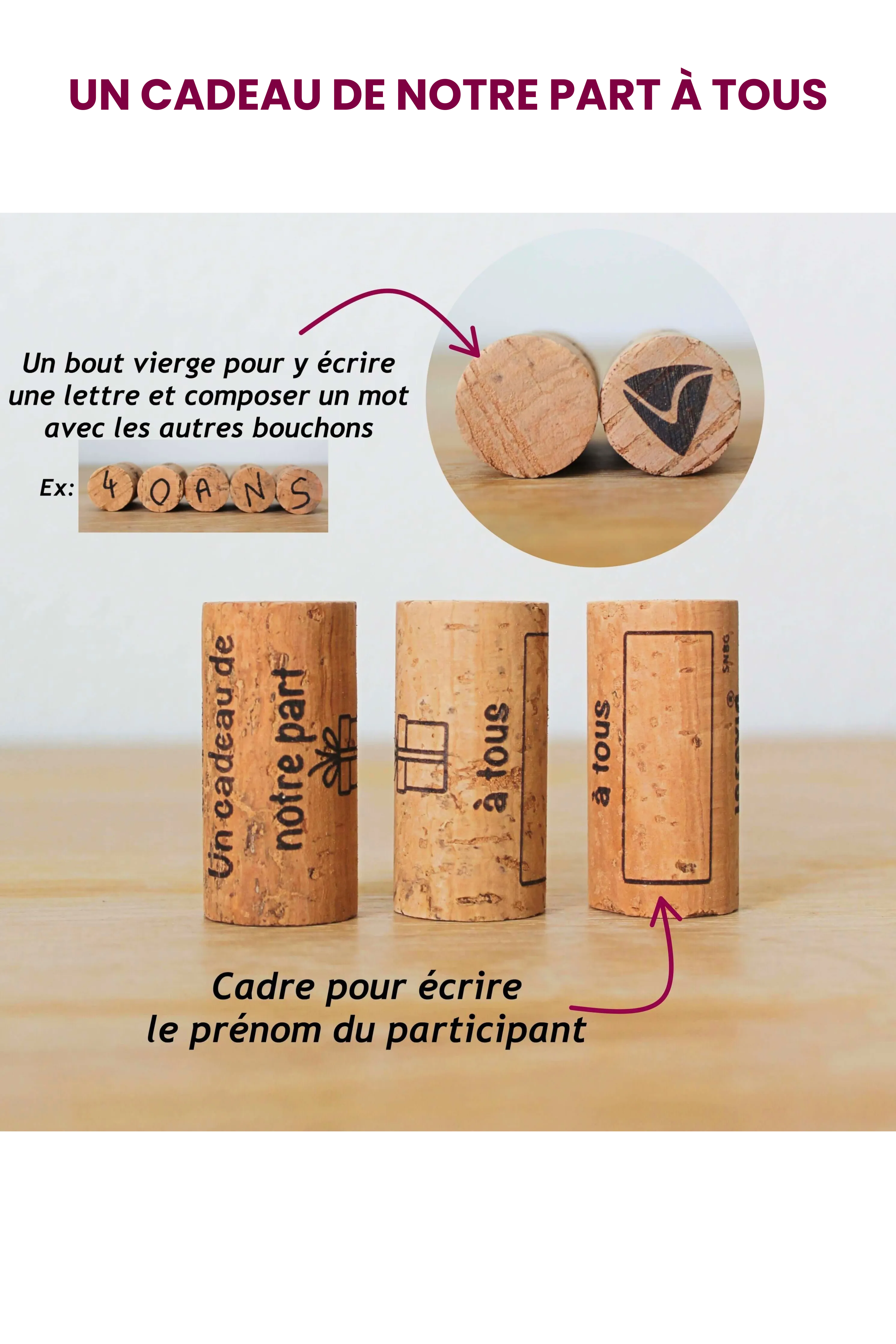 Bouchon 'Cadeau commun' - LAFAVIN